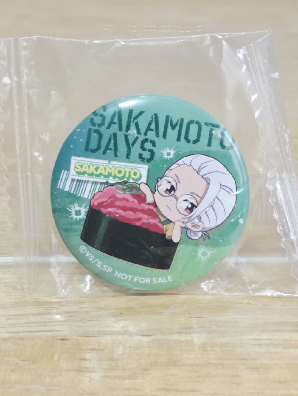 *4 for $20* Sakamoto Days - Taro Sakamoto Anime Button Can Badge Pin